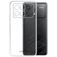 Maskica MOBILIZE TPU Back Cover, za POCO F6 Pro, prozirna