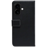 Maskica MOBILIZE PU Leather Book Case, za APPLE iPhone 16, crna