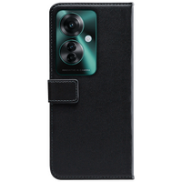 Maskica MOBILIZE PU Leather Book Case, za OPPO Reno11 F 5G, crna