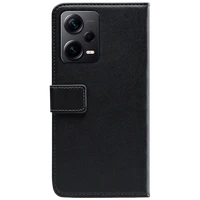 Maskica MOBILIZE PU Leather Book Case, za XIAOMI Redmi Note 12 Pro+ 5G, crna