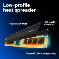 Memorija CRUCIAL PRO 32GB (2x16GB), DDR5, 5600MHz, UDIMM, CL46, 1.1V