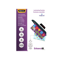 Folija za plastificiranje FELLOWES, A4, 80 mikrona, 100 komada