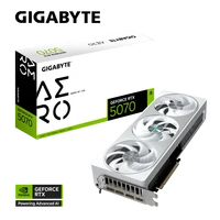 Grafička kartica GIGABYTE GeForce RTX 5070 AERO OC 12G, 12GB GDDR7, PCI-E 5.0