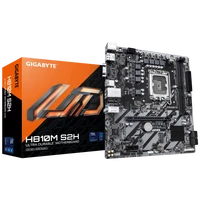 Matična ploča GIGABYTE H810M S2H, DDR5, SATA3, DP, USB 3.2 Gen1, LGA1851, mATX