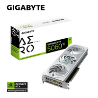 Grafička kartica GIGABYTE GeForce RTX 5060 Ti AERO OC 16G, 16GB GDDR7, PCI-E 5.0