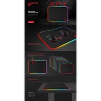 Podloga za miš HAVIT Gamenote LED HV-MP901