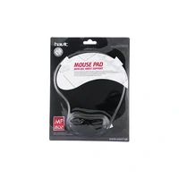Podloga za miš HAVIT GEL s naslonom za ruku MP802, crna