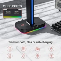 Stalak HAVIT Gamenote RGB LED za slušalice TH650