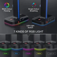 Stalak HAVIT Gamenote RGB LED za slušalice TH650