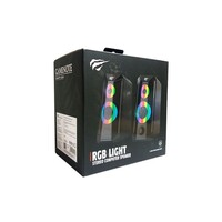 Zvučnici HAVIT Gamenote, računalni, LED osvjetljenje SK202