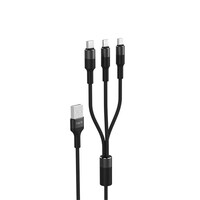 Kabel HAVIT za punjenje USB-A na Type-C, Micro USB, Lightning, 1.2m