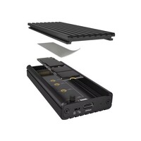 Kućište ICYBOX IB-1917M-C32a za 1x M.2 NVMe SSD, USB-C 3.2 Gen2x2, do 20 Gbit/s