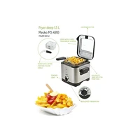 Friteza MESKO, 1.5L, MS4910