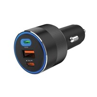 Auto punjač SANDBERG, 3u1, 130W, USB-C Power Delivery