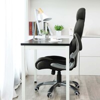 Uredska stolica SONGMICS, crna (OBG65BK)