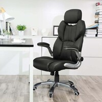 Uredska stolica SONGMICS, crna (OBG65BK)