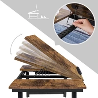 Stol SONGMICS za prijenosnik, RUSTIC, s ladicom, rustikalni, LLD110B01