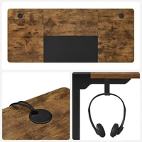 Stol SONGMICS, električni, Sit/Stand, s okvirom, crno-rustikalni, LSD016X01 Stol SONGMICS, električni, Sit/Stand, s okvirom, crno-rustikalni, LSD016X01