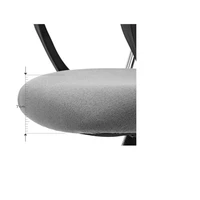 Uredska stolica SONGMICS, siva (OBN034G01)