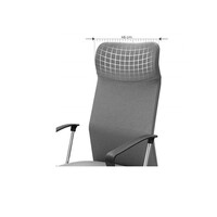Uredska stolica SONGMICS, siva (OBN034G01)
