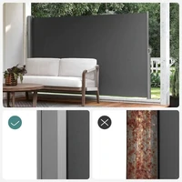 Suncobran SONGMICS, bočni, 180x450cm, antracit, GSA589G01