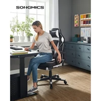Gaming stolica SONGMICS, crno-bijela (OBG73BW)