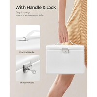 Kutijica za nakit SONGMICS, četveroslojna