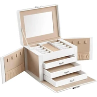 Kutijica za nakit SONGMICS, četveroslojna