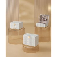 Kutijica za nakit SONGMICS, kovčeg s ogledalom