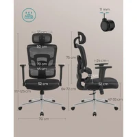 Stolica SONGMICS, ergonomska računalna