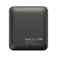Eksterni SSD disk 2TB, TEAMGROUP PD20M Mag, 2000 MB/s, sivi