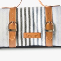 Deka VONSHEF za piknik, 147x180cm, prugasta