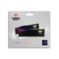 Memorija PATRIOT VIPER ELITE 5 ULTRA RGB 32GB (2x16GB), DDR5, 6400MHz, DIMM, CL32, 1.4V