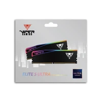 Memorija PATRIOT VIPER ELITE 5 ULTRA RGB 32GB (2x16GB), DDR5, 6400MHz, DIMM, CL32, 1.4V