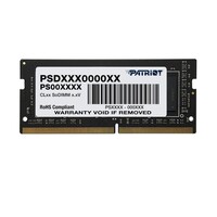 Memorija PATRIOT SIGNATURE LINE 16GB, DDR4, 3200MHz, SODIMM, P0C4-25600, CL22, 1.2V