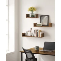 Set SONGMICS, 3 plutajuće zidne police