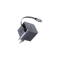 Punjač UGREEN Retractable, GaN, USB-C, 45W