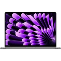 Laptop APPLE MacBook Air (2024) 15.3", M3 8C/10G 16GB/512GB, Space Grey, IT KB (MXD13)