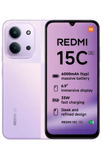 Mobitel XIAOMI REDMI 15C 5G, 6.90", 256 GB, ljubičasti