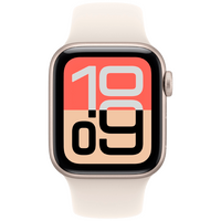 Pametni sat APPLE Watch SE 3 40mm, Gold, Beige Rubber Strap M/L (MEH54ZR/A)