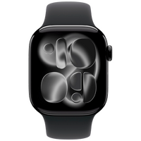 Pametni sat APPLE Watch Series 11 42mm, Black, Black Rubber Strap M/L (MEQU4ZR/A