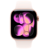 Pametni sat APPLE Watch Series 11 42mm, Rose Gold, Light Pink Rubber Strap S/M (