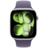 Pametni sat APPLE Watch Series 11 46mm, Silver, Purple Rubber Strap M/L (MEVA4ZR