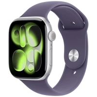 Pametni sat APPLE Watch Series 11 46mm, Silver, Purple Rubber Strap M/L (MEVA4ZR