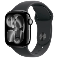 Pametni sat APPLE Watch Series 11 5G 42mm, Black, Black Rubber Strap M/L (MF854Z