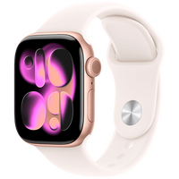 Pametni sat APPLE Watch Series 11 5G 42mm, Rose Gold, Light Pink Rubber Strap M/