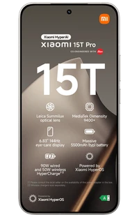 Mobitel XIAOMI 15T Pro, 6.83", 12/1 TB, sivi
