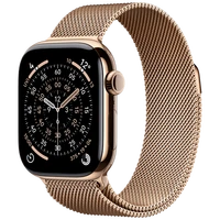 Pametni sat APPLE Watch Series 11 5G 42mm, Gold Titanium, Gold Milanese Strap (M