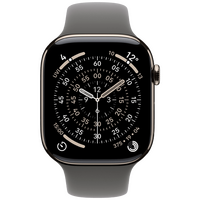 Pametni sat APPLE Watch Series 11 5G 46mm, Naturel Titanium, Grey Rubber Strap S