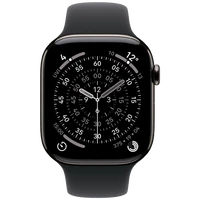 Pametni sat APPLE Watch Series 11 5G 46mm, Slate Titanium, Black Rubber Strap M/